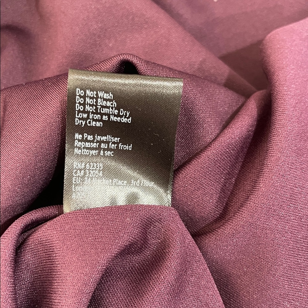 NWT Anthropologie BHLDN Jones Gown Maxi Dress SZ 8 Dark Purple - Picture 10 of 11